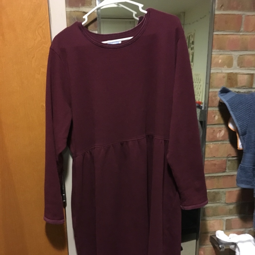 Maroon Dress